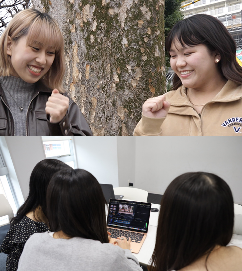 学生が制作したオリジナルCMの放映が決定