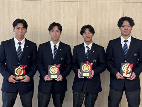 硬式野球部４名が「東都大学野球連盟 令和8年度春季リーグ戦」ベストナインに選出